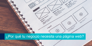 página web